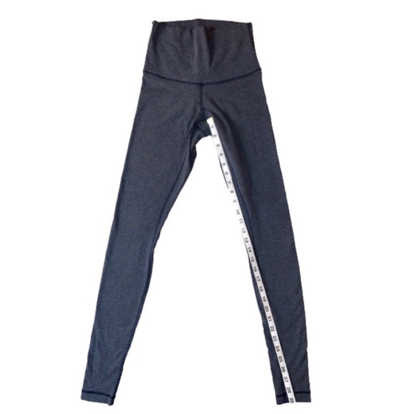 Lululemon Cotton Wunder Under Pants Leggings Gray - Picture 9 of 16